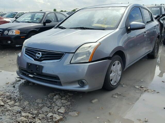 3N1AB6AP0AL703330 - 2010 NISSAN SENTRA 2.0 GRAY photo 2