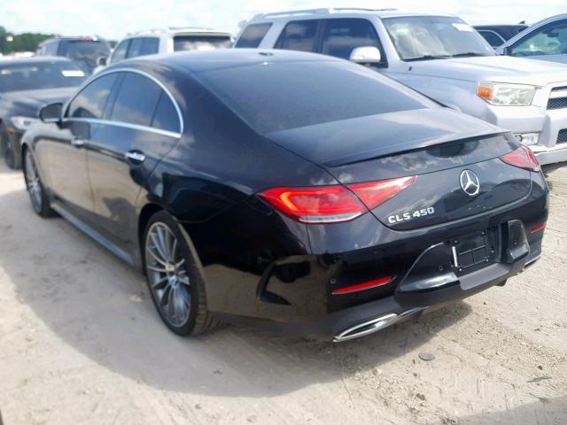 WDD2J5JB3KA029580 - 2019 MERCEDES-BENZ CLS 450 BLACK photo 3