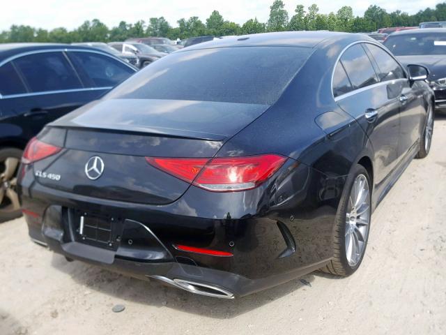 WDD2J5JB3KA029580 - 2019 MERCEDES-BENZ CLS 450 BLACK photo 4