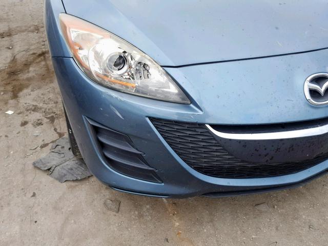 JM1BL1SFXA1173513 - 2010 MAZDA 3 I BLUE photo 9