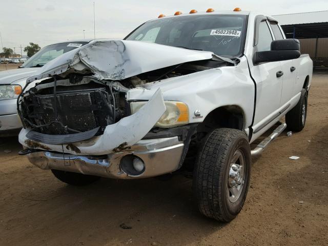 3D7LU38C24G119323 - 2004 DODGE RAM 3500 S WHITE photo 2