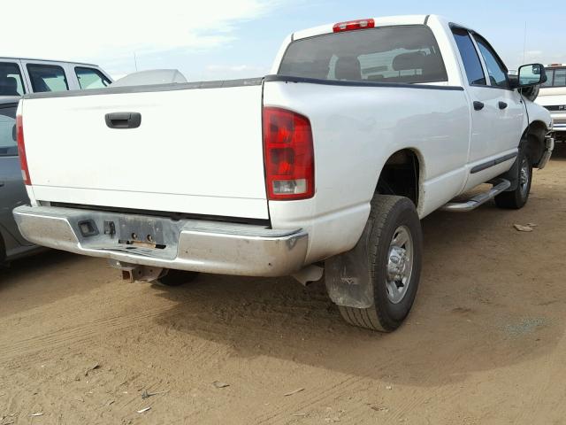 3D7LU38C24G119323 - 2004 DODGE RAM 3500 S WHITE photo 4