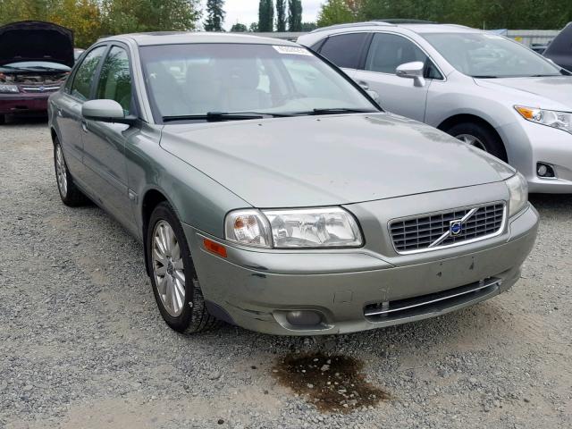 YV1TS592861446421 - 2006 VOLVO S80 2.5T GREEN photo 1