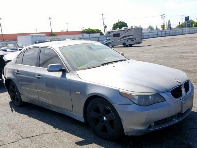 WBANA53514B850699 - 2004 BMW 525 I SILVER photo 1