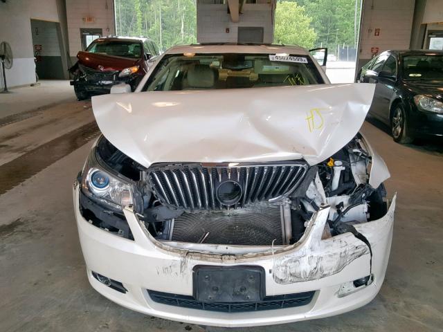 1G4GC5ER6DF170792 - 2013 BUICK LACROSSE WHITE photo 7