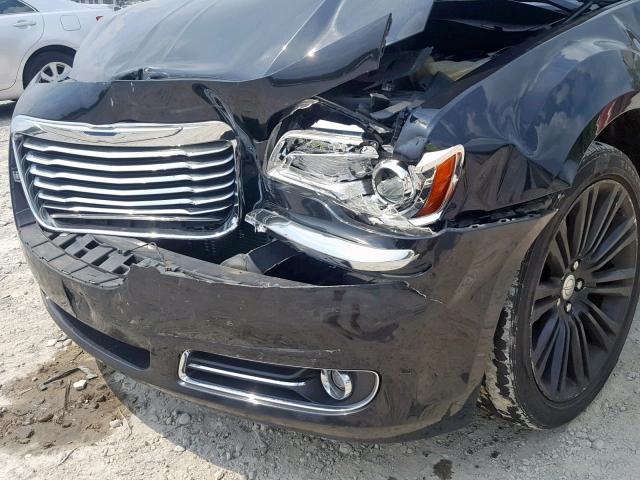 2C3CA5CG6BH563590 - 2011 CHRYSLER 300 LIMITE BLACK photo 9