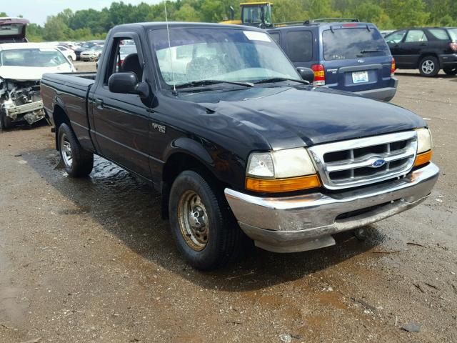 1FTYR10V7XPA56786 - 1999 FORD RANGER BLACK photo 1