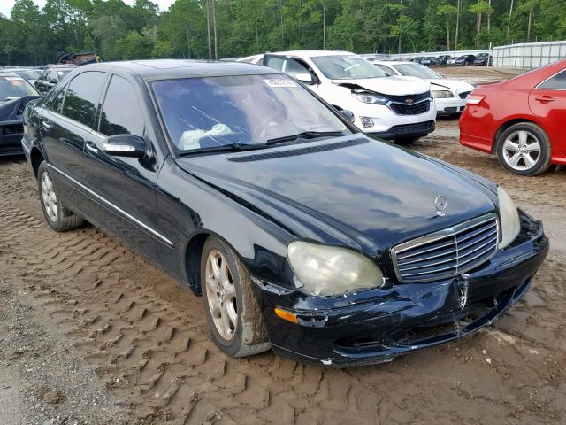 WDBNG83J73A367575 - 2003 MERCEDES-BENZ S 430 4MAT BLACK photo 1