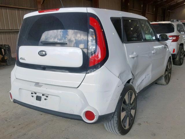 KNDJX3A57F7138517 - 2015 KIA SOUL ! WHITE photo 4