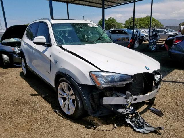 5UXWX9C5XG0D94958 - 2016 BMW X3 XDRIVE2 WHITE photo 1