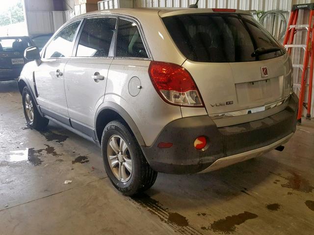 3GSCL33P48S505840 - 2008 SATURN VUE XE SILVER photo 3