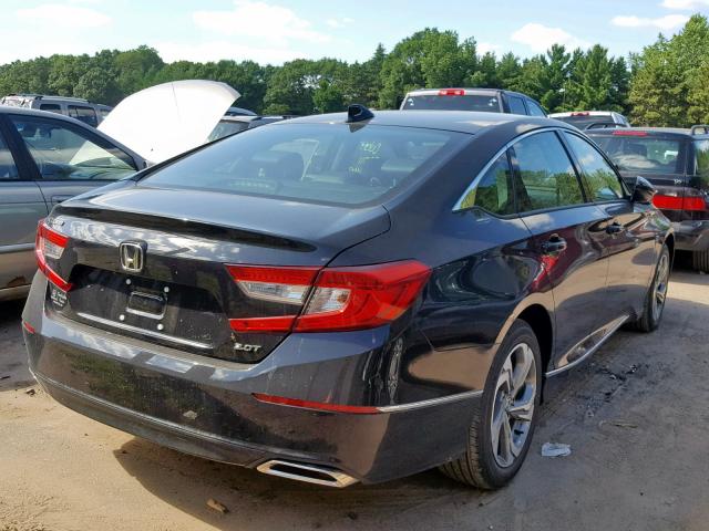 1HGCV2F57KA025232 - 2019 HONDA ACCORD EXL BLACK photo 4