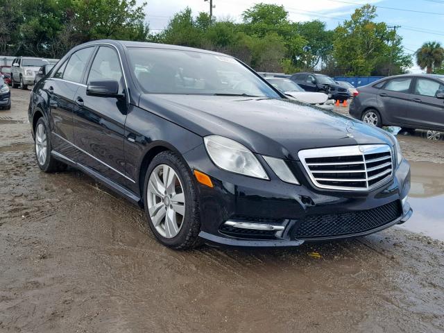 WDDHF2EB7CA527593 - 2012 MERCEDES-BENZ E 350 BLUE BLACK photo 1