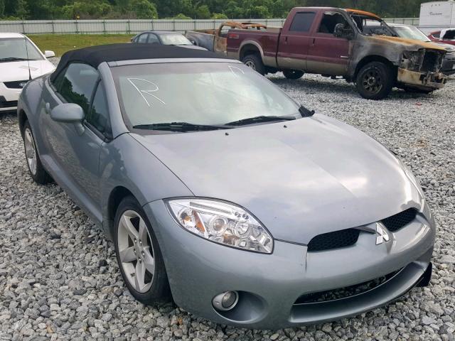 4A3AL25F18E040118 - 2008 MITSUBISHI ECLIPSE SP GRAY photo 1