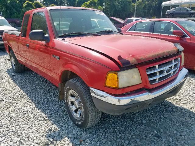 1FTYR14E41PA23200 - 2001 FORD RANGER SUP RED photo 1