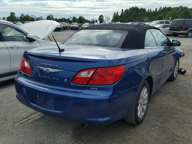 1C3BC5ED8AN171869 - 2010 CHRYSLER SEBRING TO BLUE photo 4