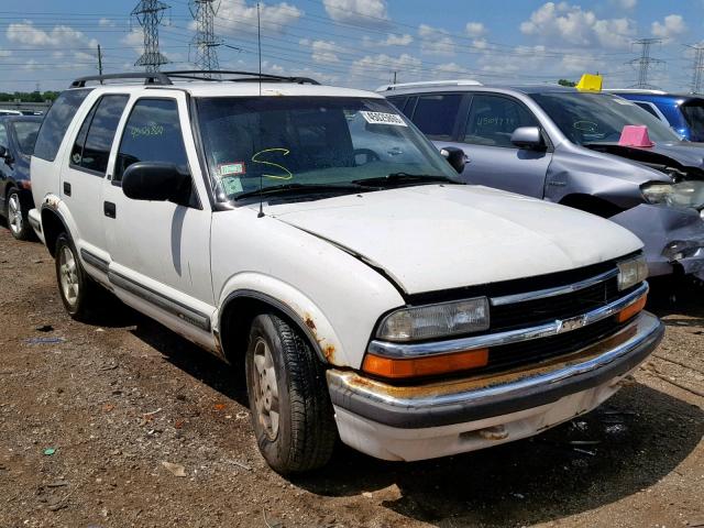 1GNDT13W2XK236847 - 1999 CHEVROLET BLAZER WHITE photo 1