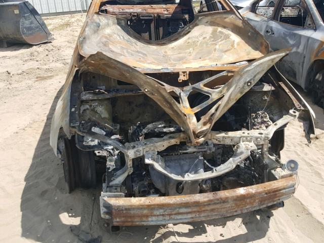 1G1JA5SHXD4168818 - 2013 CHEVROLET SONIC LS BLACK photo 9