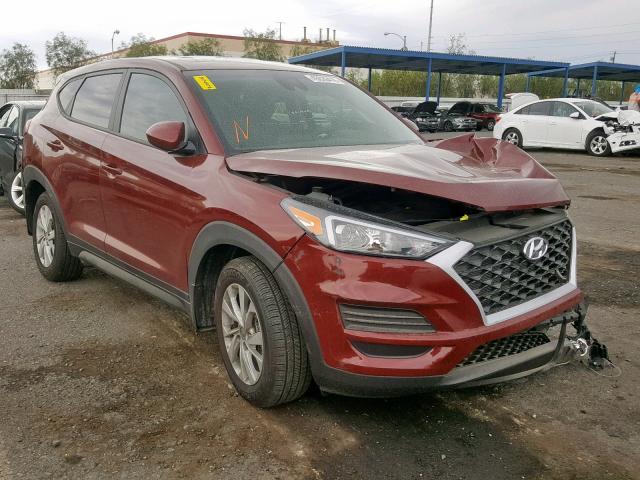 KM8J23A42KU860555 - 2019 HYUNDAI TUCSON SE RED photo 1