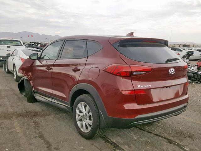 KM8J23A42KU860555 - 2019 HYUNDAI TUCSON SE RED photo 3