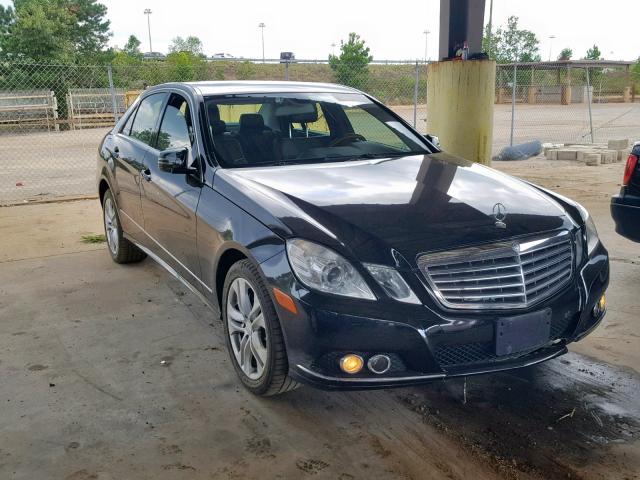 WDDHF5GB4BA397463 - 2011 MERCEDES-BENZ E 350 BLACK photo 1