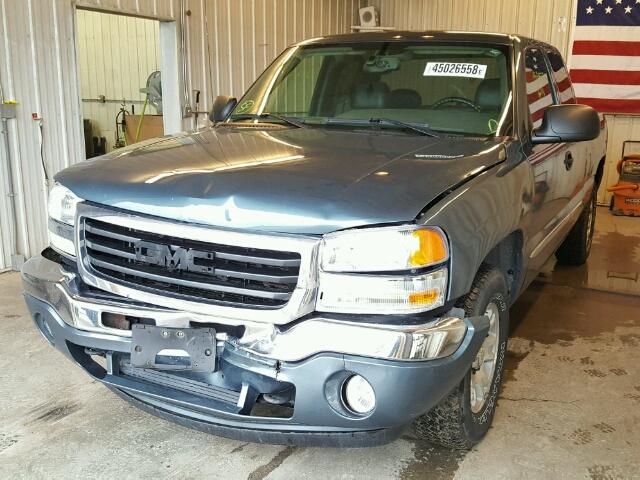 1GTEK19BX6Z289418 - 2006 GMC NEW SIERRA BLUE photo 2