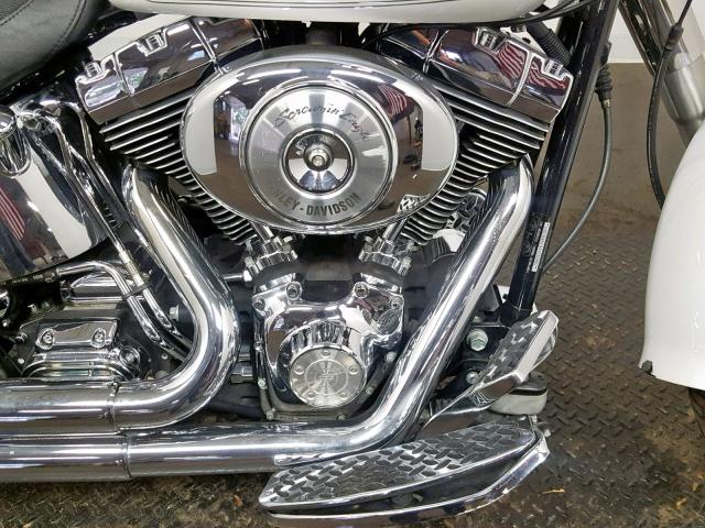 1HD1BXB194Y050902 - 2004 HARLEY-DAVIDSON FLSTFI WHITE photo 5