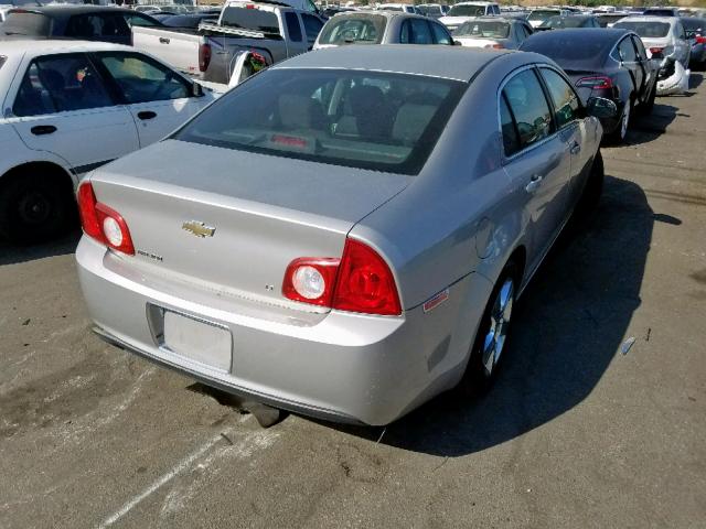 1G1ZH57B08F187858 - 2008 CHEVROLET MALIBU 1LT SILVER photo 4
