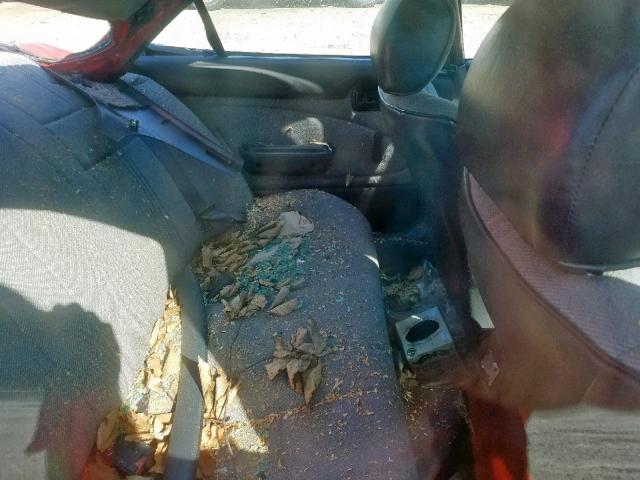 1Y1SK5360RZ102581 - 1994 GEO PRIZM BASE წითელი ფოტო 6