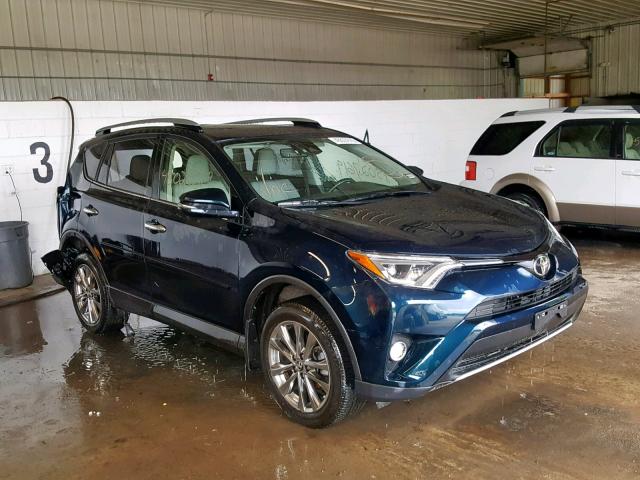 JTMDFREV0HJ174102 - 2017 TOYOTA RAV4 LIMIT BLUE photo 1