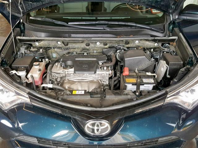 JTMDFREV0HJ174102 - 2017 TOYOTA RAV4 LIMIT BLUE photo 7