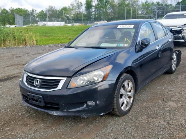 1HGCP36889A005401 - 2009 HONDA ACCORD EXL BLACK photo 2