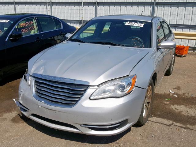 1C3BC1FB1BN555452 - 2011 CHRYSLER 200 TOURIN SILVER photo 2