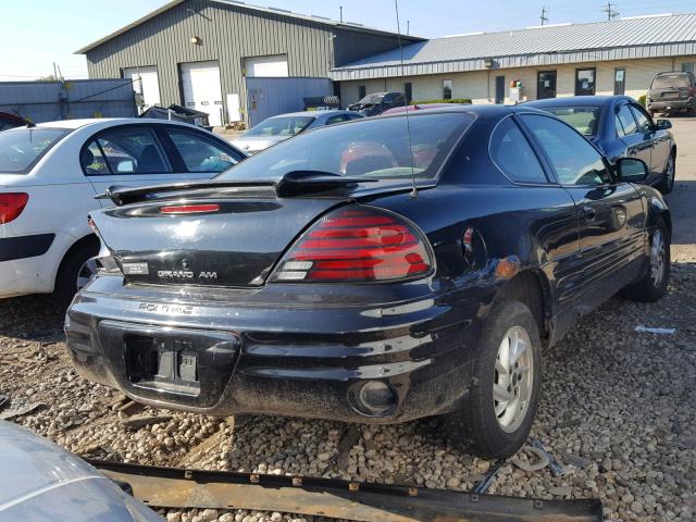 1G2NF12F62C162796 - 2002 PONTIAC GRAND AM S BLACK photo 4