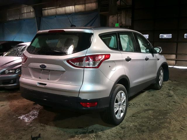 1FMCU0F74GUC52788 - 2016 FORD ESCAPE S GRAY photo 4