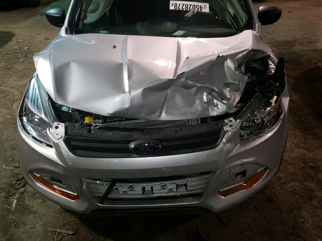 1FMCU0F74GUC52788 - 2016 FORD ESCAPE S GRAY photo 7