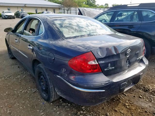 2G4WC582781239125 - 2008 BUICK LACROSSE C GREEN photo 3