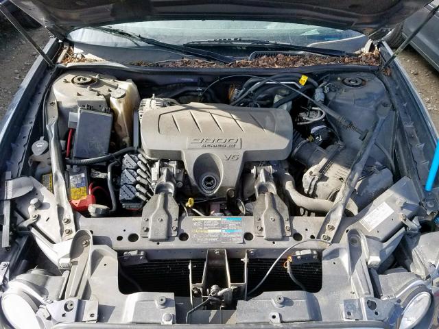 2G4WC582781239125 - 2008 BUICK LACROSSE C GREEN photo 7