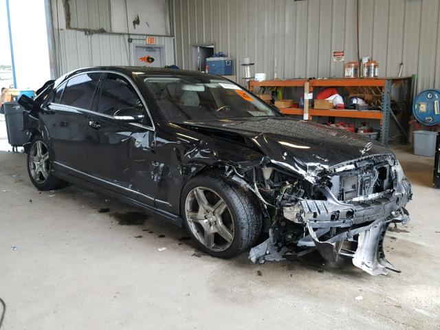 WDDNG71X77A135556 - 2007 MERCEDES-BENZ S 550 BLACK photo 1