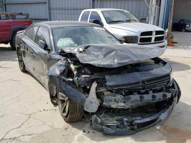 2C3CDXHG3GH214695 - 2016 DODGE CHARGER SX BLACK photo 1