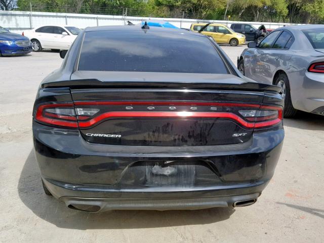 2C3CDXHG3GH214695 - 2016 DODGE CHARGER SX BLACK photo 9