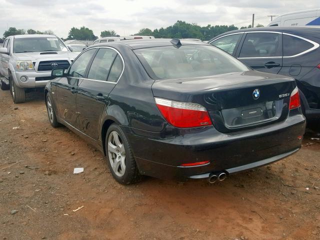 WBANW13568CZ81184 - 2008 BMW 535 I BLACK photo 3