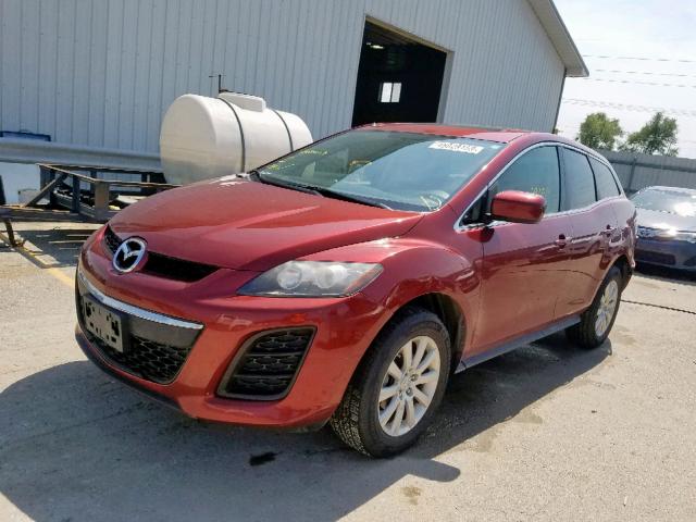 JM3ER2C52B0368057 - 2011 MAZDA CX-7 RED photo 2