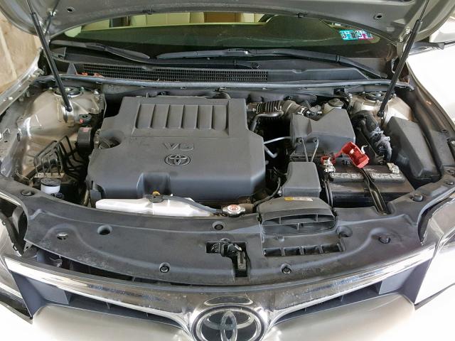 4T1BK1EBXGU233725 - 2016 TOYOTA AVALON XLE TAN photo 7