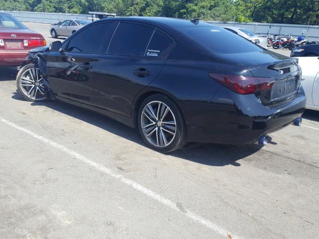 JN1BV7AR6FM399856 - 2015 INFINITI Q50 BASE BLACK photo 3