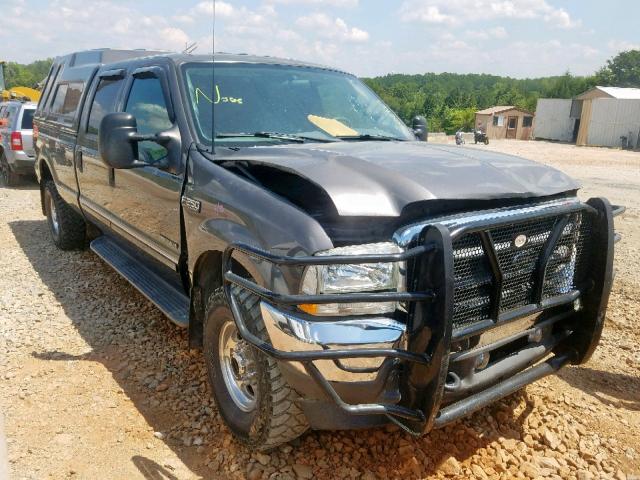 1FTNW21F82EC70781 - 2002 FORD F250 SUPER GRAY photo 1