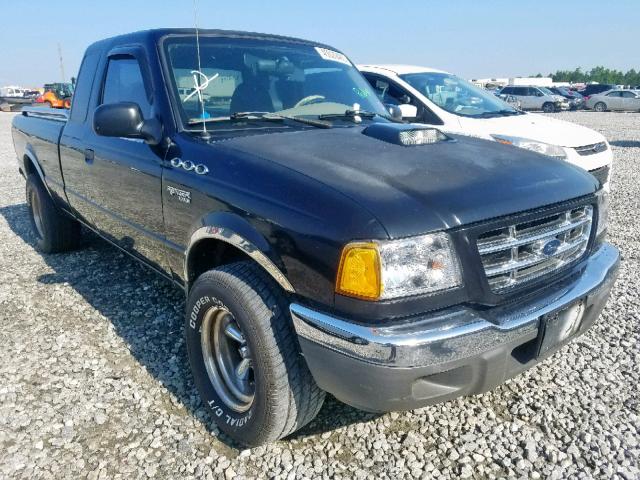 1FTYR14U91TA55266 - 2001 FORD RANGER SUP BLACK photo 1