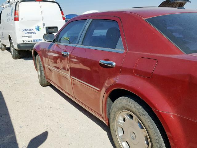 2C3KA53G07H693707 - 2007 CHRYSLER 300 TOURIN BURGUNDY photo 9