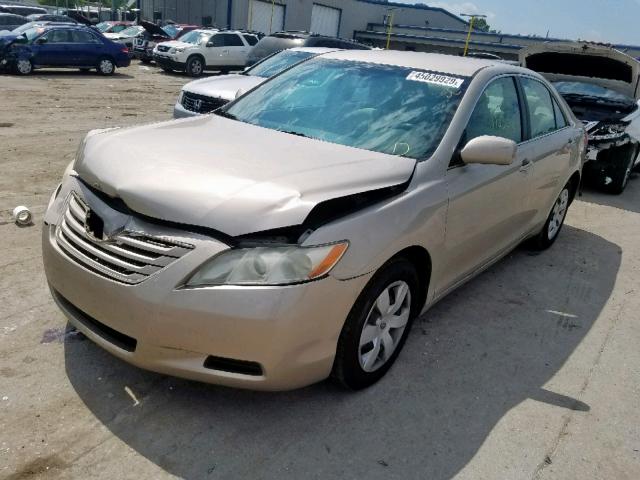 4T1BE46K27U604058 - 2007 TOYOTA CAMRY NEW SILVER photo 2