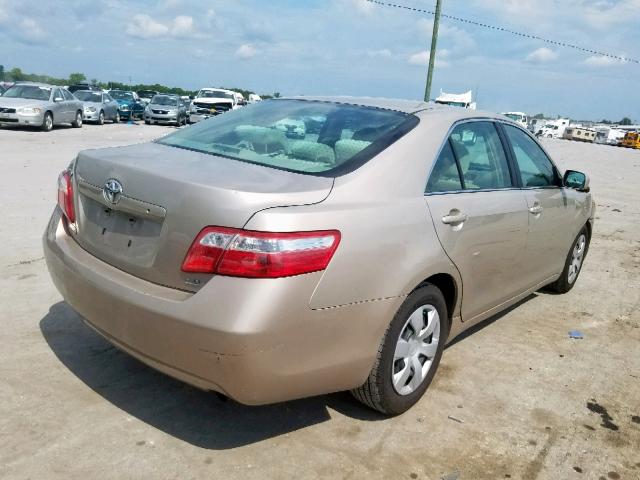 4T1BE46K27U604058 - 2007 TOYOTA CAMRY NEW SILVER photo 4